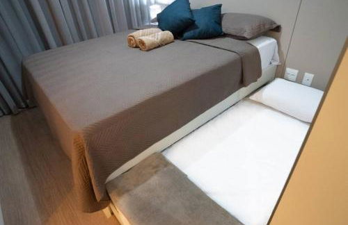 Luxo na Gleba com ar na sala e quarto, lava e seca e academia - Foto 15