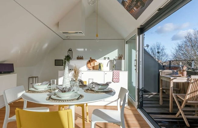 Bright Apartment Overlooking the 3 Towers of Ghent - Foto 12