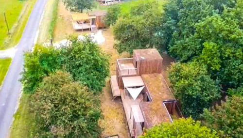 Domaine construction bois sur pilotis dans une chênaie proche océan - Foto 2