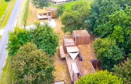 Domaine construction bois sur pilotis dans une chênaie proche océan - Foto 2