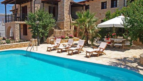 Melina Stone Villa - Foto 1, Garden, sunbed, Garden view