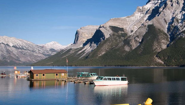 El lago Minnewanka