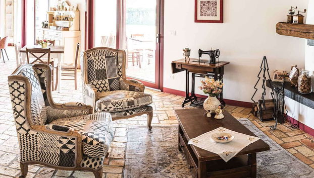 Zona de estar del vestíbulo