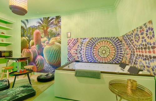 luxury Magic Cactus Garden, Paris 0rly avec jacuzzi - Foto 19