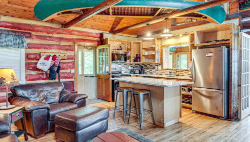 Dock, Fire Pit Historic Lakefront Cabin in Mercer - Foto 5