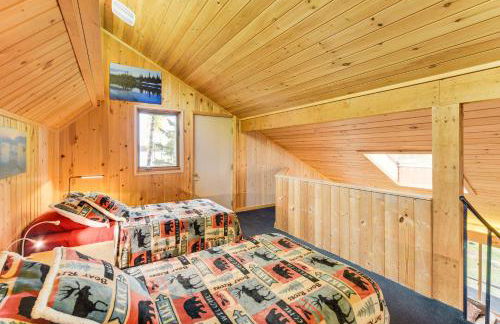 Private Peninsula! Modern-Rustic Fall Lake Cabin - Foto 23