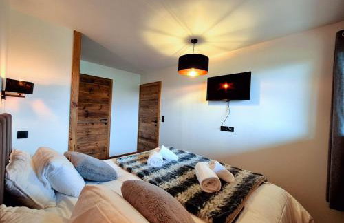 NEW ! HOLY COW - LES GETS - Proche pistes et centre - Souplex Design 4 chambres - 10 personnes - Idéal 8 personnes - Foto 19
