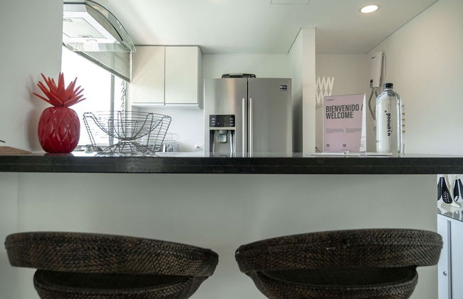 w Comfy 2BR w Ocean View and Pool in CTG - Foto 8