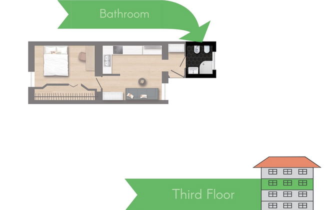 Isola-Garibaldi newly renovated 1 br by Rentopolis - Foto 20
