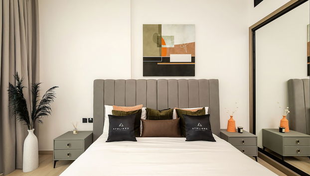 Excellent 1BR in Binghatti Crescent - Foto 3, Habitación