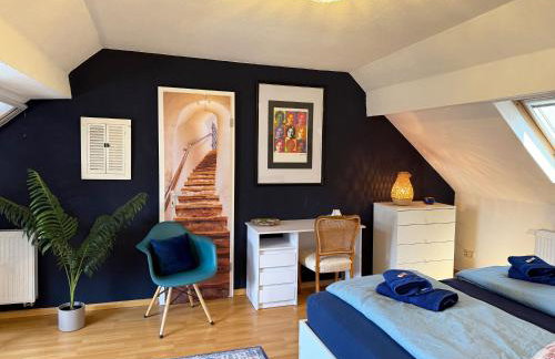 Ferienwohnung Aurora - WLAN, 2 Schlafzimmer, TV, Küche, Bad, Waschmaschine - Foto 9
