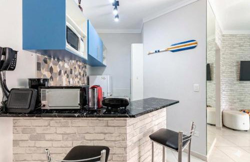 Flat Boulevard Riviera São Lourenço a 150m praia, Enxoval e Estrutura Completa - Foto 14