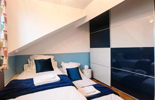 Comfortable House 100m2, 20 min from Paris with BBQ and private shared garden - Foto 5