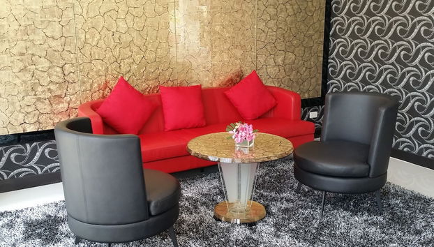 Zona de estar del vestíbulo