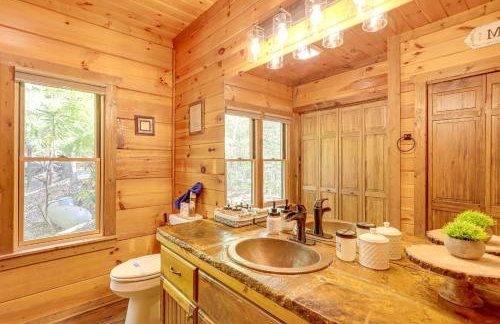 Blue Ridge Cabin with Hot Tub, Fire Pit, and Game Room - Photo 14