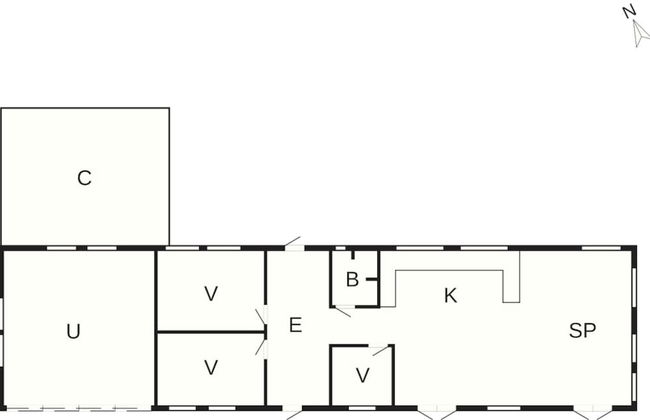 4 Star Holiday Home in Stege - Foto 9