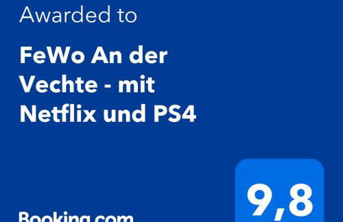 FeWo An der Vechte - mit Netflix und PS4 - Foto 2