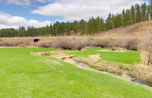 Hill City Log Cabin Along Newton Creek! - Foto 34