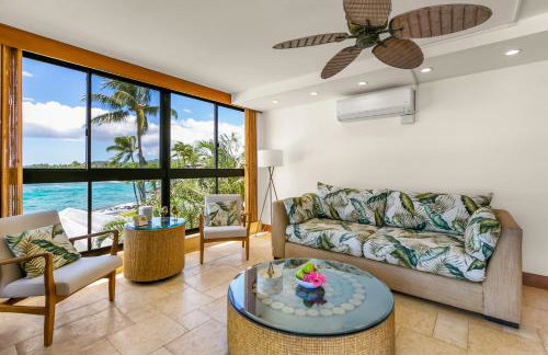 Kuhio Shores 319: Oceanfront in Poipu with A/C! - Foto 5