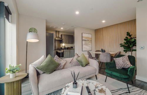 Luxury 2-Bed Apt by Royal Albert Dock & M&S Arena - Foto 9