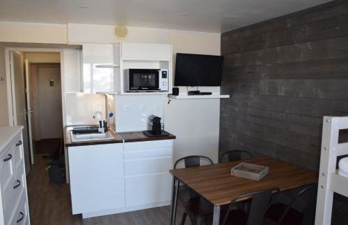 Appartement Studio rénové le Corbier 4 personnes 22m2 domaine les Sybelles Classé 2 étoiles label qualité le corbier - Photo 7