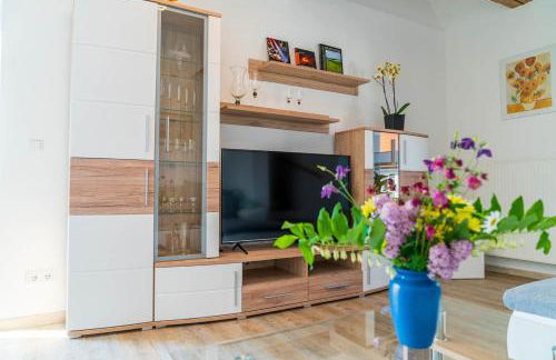 Ferienhaus Teichblick und Turmblick, mit Kultur in Großzschepa, Nähe Leipzig - Foto 8