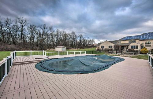 Pool and Furnished Patio Group Getaway in Hershey - Foto 39