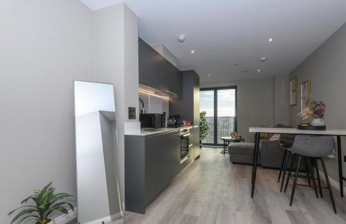 Superior 1 Bed Apartment By Leeds Train Staiton - Foto 20