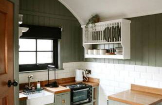 Countryside Shepherds Hut with hot tub wood fired - Foto 18