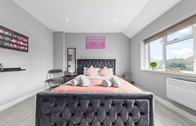 Spacious Ensuite Room Feltham Heathrow London Tw13 - Foto 7