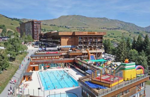 LE CORBIER Vue pistes Studio 5 personnes entièrement rénové et labellisé Qualité Hébergement Sybelles - Foto 25