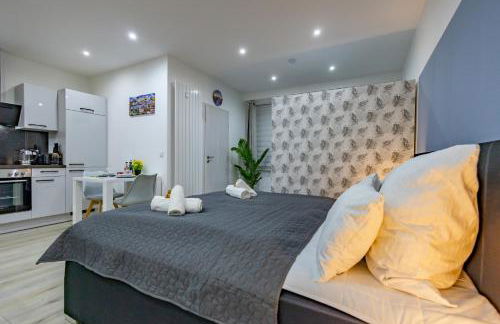 HANNIBAL - Design Studio-Apartment Tulpe 9, Parkplatz, Küche, HighSpeed-WLAN - Foto 15