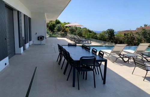 VILLA IMPERIALE vue mer piscine - Foto 4