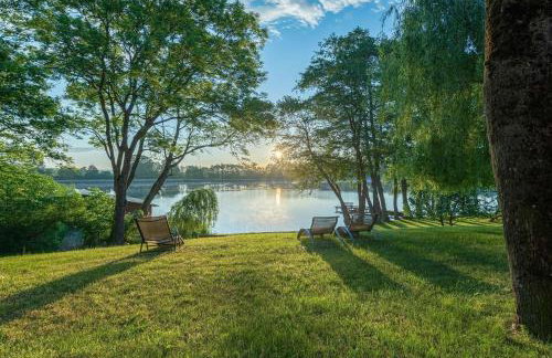 Fischadler - Ferienwohnung mit Terrasse, Kamin, Bootsverleih & Seezugang - Foto 15