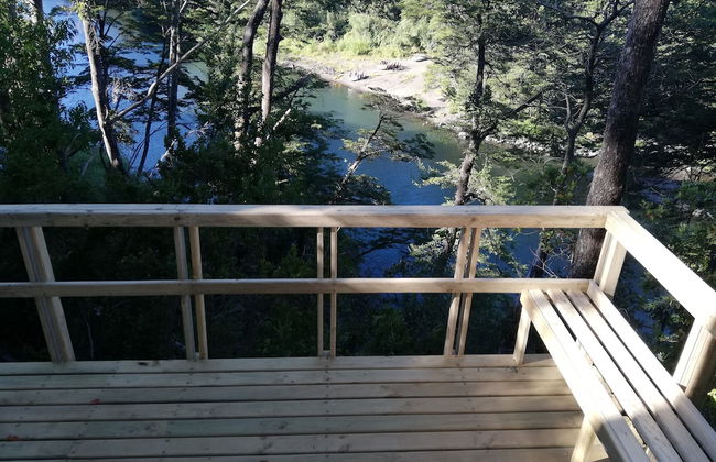 Cabaña Rústica 2 Maravillosa,con Troncos Nativos, con Orilla de Río Trancura - Photo 17