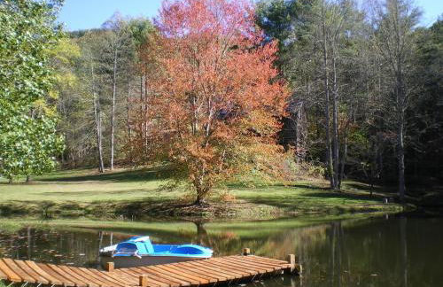 Modern Mountain Retreat~120ac~ Pond~Boat~Trails~FP - Foto 6
