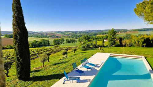 Maison Gasconne, 6 chambres, piscine 14x5, vue sur les vignobles - Photo 3