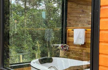 Chalés incríveis com banheira de hidromassagem e vista encantadora - Photo 156