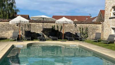 La Closerie de Gigny Maison Templiere avec Piscine,jacuzzi - Foto 1