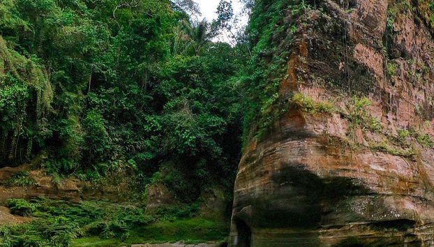 Landscape of the river Güejar