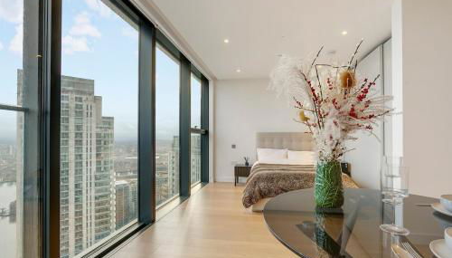 Skyline Studio with Pool & Gym, Canary Wharf - Foto 2