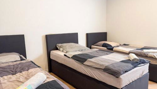 Ruhr Business Apartments Essen Apartment mit 5 Einzelbetten Privat Parkplatz - Foto 2, towels