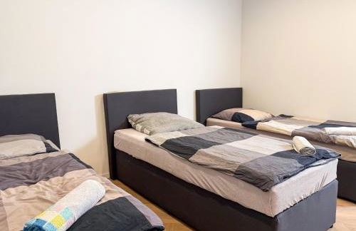 Ruhr Business Apartments Essen Apartment mit 5 Einzelbetten Privat Parkplatz - Foto 2