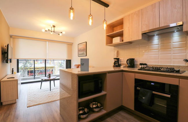 w Radiant 1BR With Modern Balcony in San Isidro - Foto 4