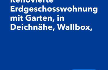 Nessmersiel, Renovierte Erdgeschosswohnung mit Garten, in Deichnähe, Wallbox, - Foto 27