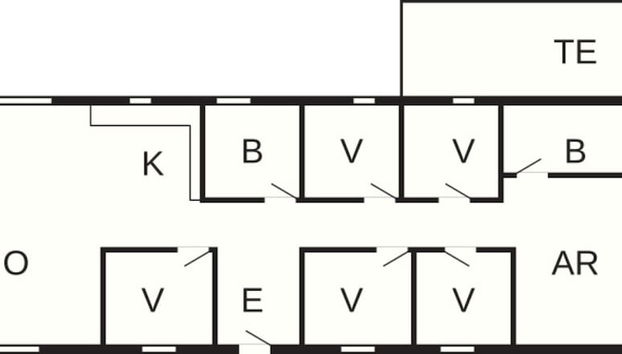 Holiday Home in Glesborg - Foto 3, Plano