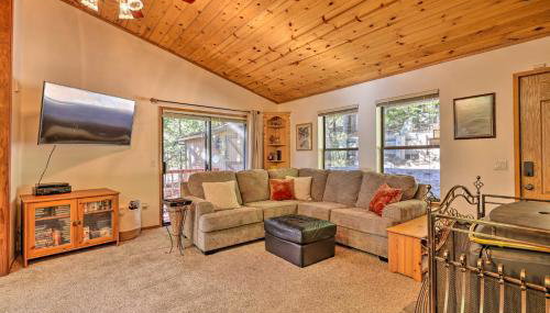 Deck with Forest Views Quiet Twain Harte Cabin! - Foto 4