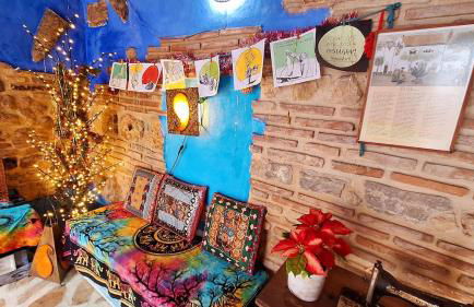 El patio azul Bohemio Mágico - Foto 50