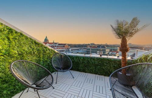 130 qm Maisonette-Penthouse - Dachterrasse mit exklusivem Panoramablick - Foto 3