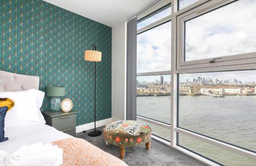 Stunning Thames View 2-Bedroom Apartment 2 Baths & 2 Balconies Sleeps 6 - Foto 49